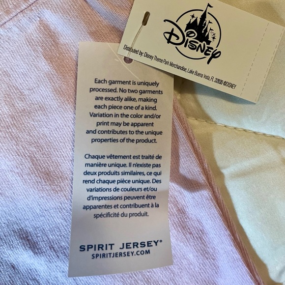 Disney Joey Chou Spirit Jersey XXL 2X New with Tags - Picture 9 of 14